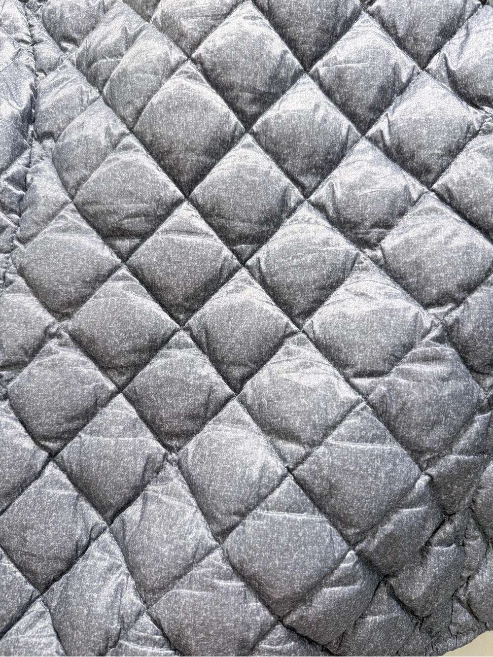 Quilted Puffer Jacket - Gray - Picture 4 of 4